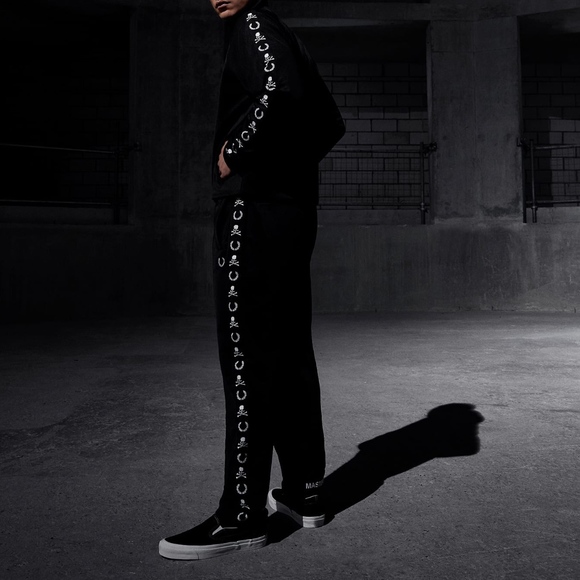 END. Mastermind World x Fred Perry Track Pant L - Picture 1 of 8